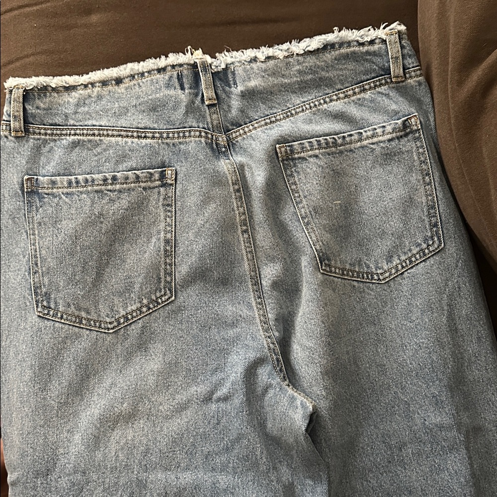 Fashion Nova Light Blue Denim Jeans - Picture 7 of 8